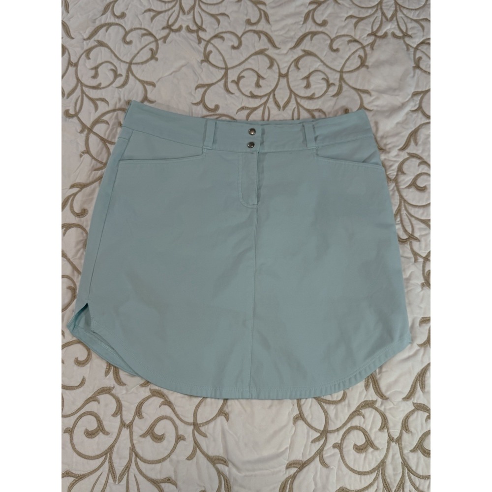 Adidas Golf Women's Size 6 Blue Skort Skirt Built In Shorts ClimaCool